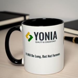 Yonia Motivational Coffee Mug