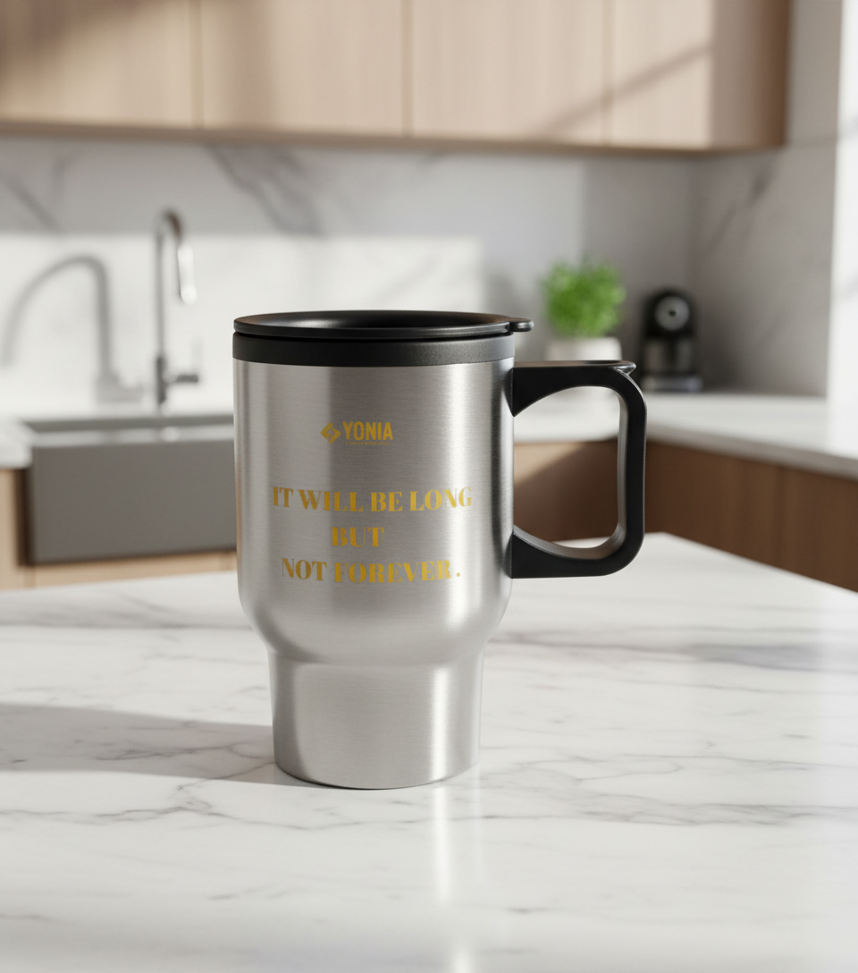 Yonia Motivational Coffee Travel Mug - Image 2