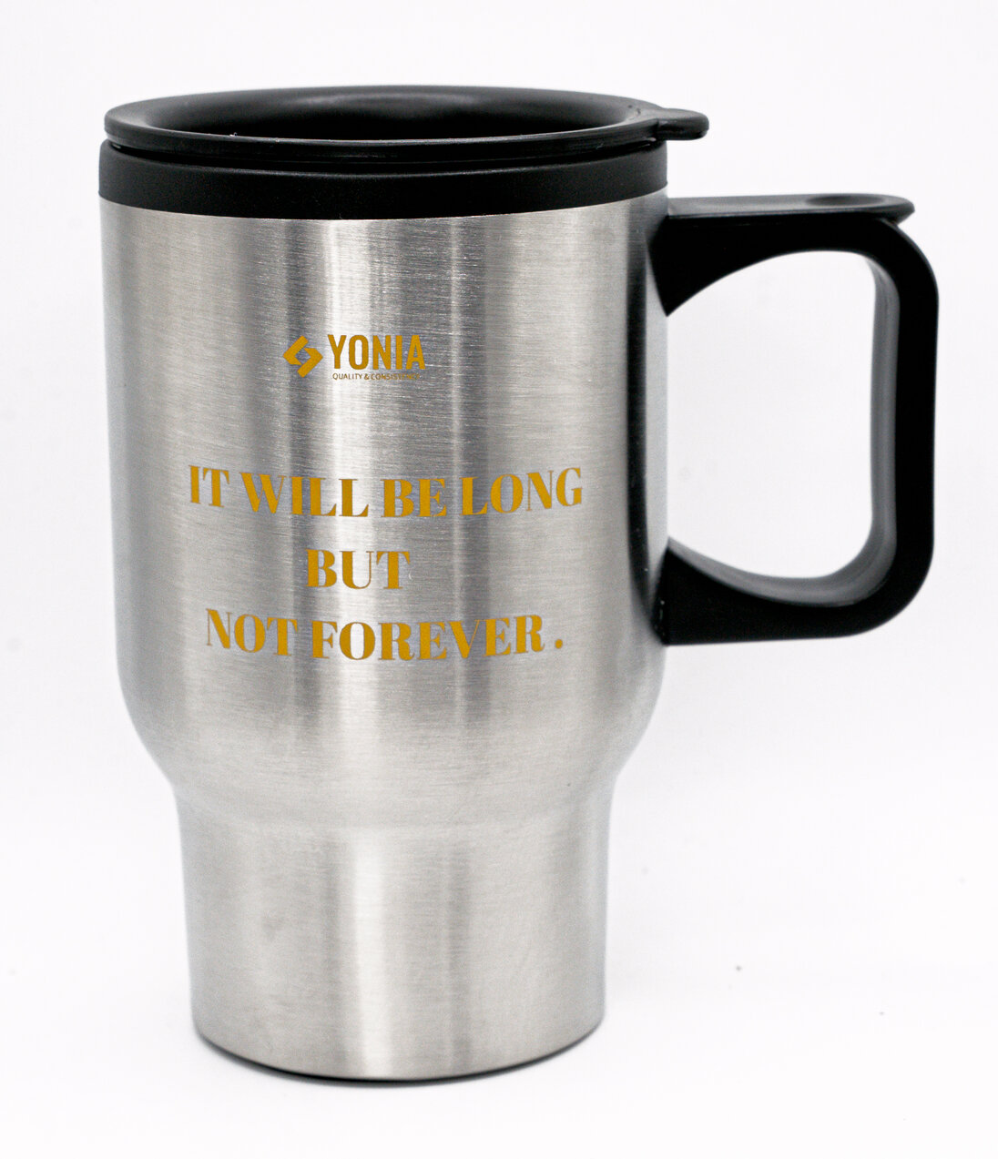 Yonia Motivational Coffee Travel Mug